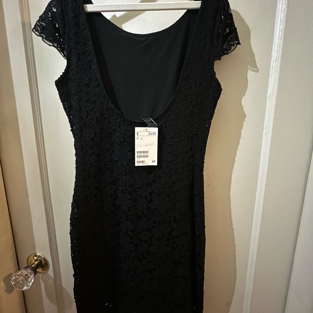 H&M Lace Bodycon Dress